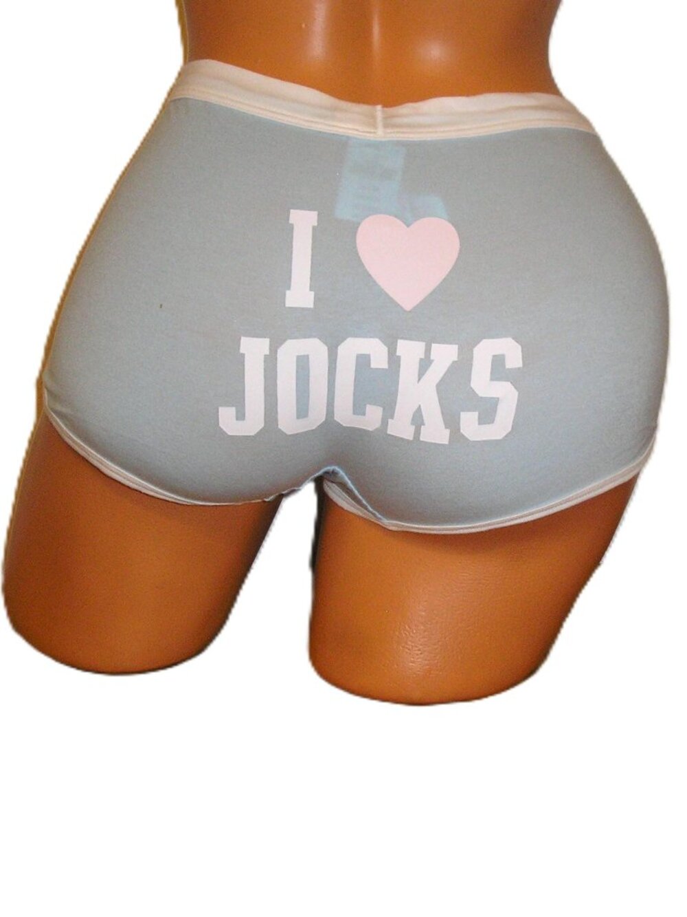 Victoria's Secret Pink - I Love Jocks Dorm Boyshorts Panties, Medium